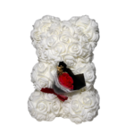 Blanc avec bouquet